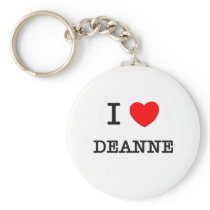 I Love Deanne keychains