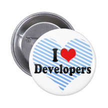 I Love Developers Pins