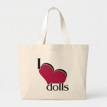 I Love Dolls Bags
