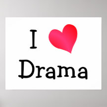 I Love Drama Posters