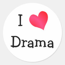 I Love Drama Stickers