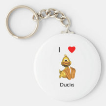 I love ducks key chains