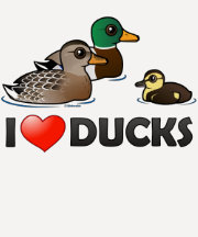 I Love Ducks Tee Shirts