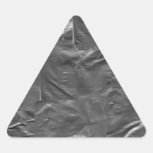 I LOVE DUCT TAPE - DUCT TAPE HEART TRIANGLE STICKER