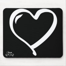 i love - eat love pray mousepad