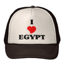 I Love Egypt Mesh Hat