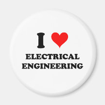 I Love Electrical Engineering Fridge Magnets