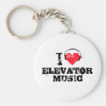 I love elevator music key chain