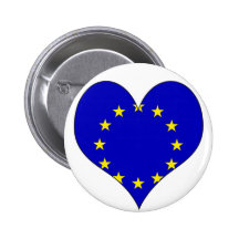 I Love Europa Pin