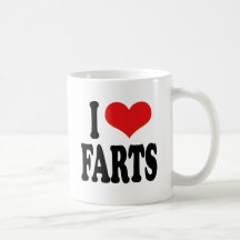 I Love Farts Mug