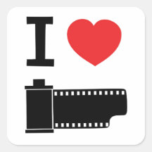 I love film stickers