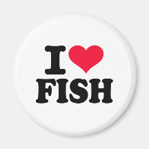 I love Fish Magnets