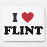 I love Flint Michigan Mousepad