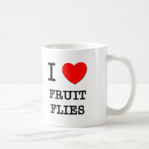 I Love Fruit Flies mugs
