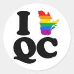 I LOVE GAY QUEBEC -.png Sticker