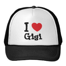 I love Gigi heart T-Shirt Trucker Hat
