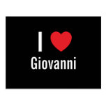 I love Giovanni Postcard