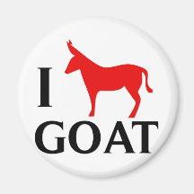 I Love Goat Refrigerator Magnets