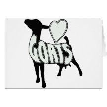 I LOVE GOATS LOGO ICON CARDS