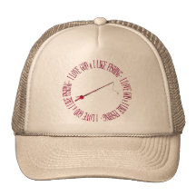 I love God & I like fishing Mesh Hat