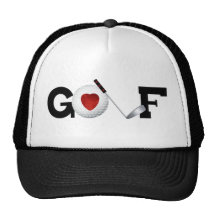 I love Golf Trucker Hats