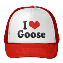 I Love Goose Mesh Hat