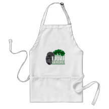I love gorillas apron