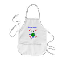 I Love Grandad Apron