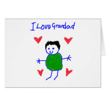 I Love Grandad Cards