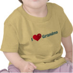 I Love Grandma Tee Shirts