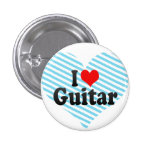 I love Guitar Button
