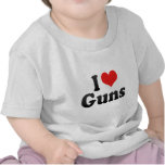 I Love Guns Tshirts