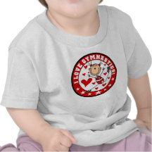 I Love Gymnastics Tee Shirt