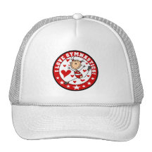 I Love Gymnastics Trucker Hats