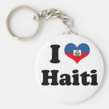 I LOVE HAITI 2 KEY CHAIN