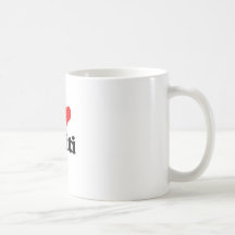I Love Haiti Tshirt Mugs