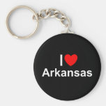 I Love (Heart) Arkansas Key Chain