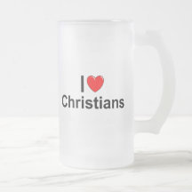 I Love (Heart) Christians Mugs