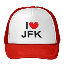 I Love (Heart) JFK Hats