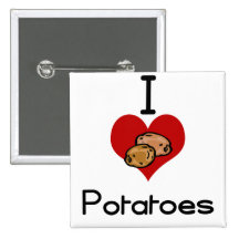 I love-heart potato pinback button