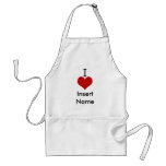 I Love (heart) Roberto Aprons