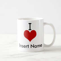 I Love (heart) Rochell Mugs