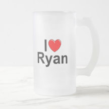 I Love (Heart) Ryan Mug