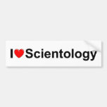 I Love (Heart) Scientology Bumper Sticker