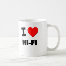 I Love Hi-Fi Coffee Mug