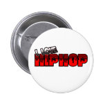 I Love HIP HOP Music Pin