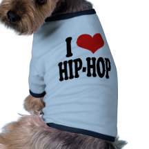I Love Hip-Hop Pet Tee