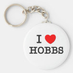 I Love Hobbs Key Chains