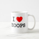 I Love Hoops Coffee Mugs