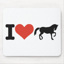 I love Horses Mouse Mats